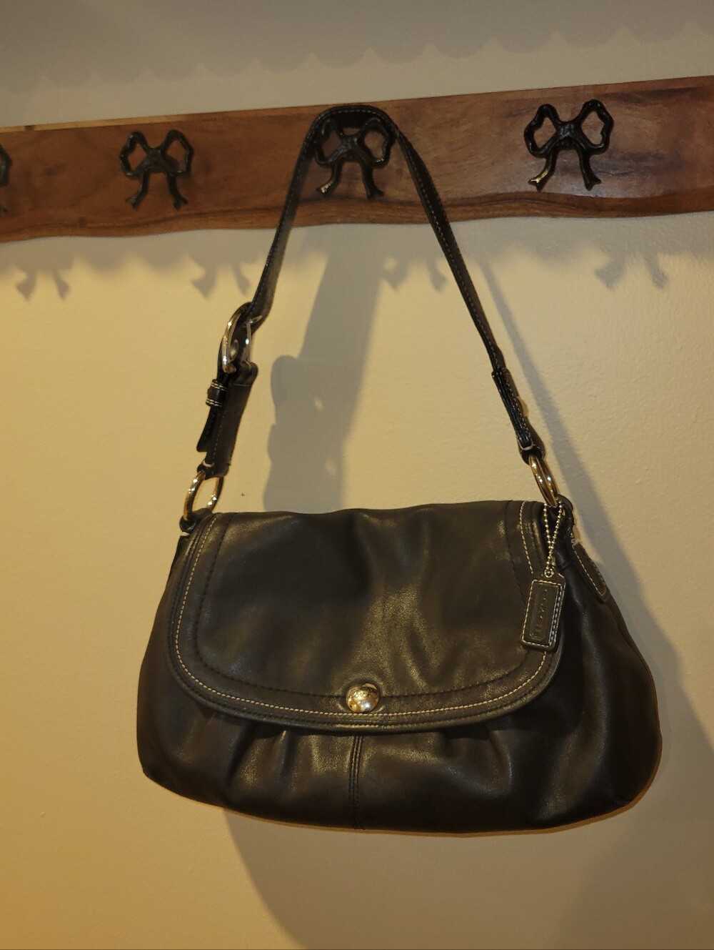 Coach Soho Pleated Flap Shoulder Bag
